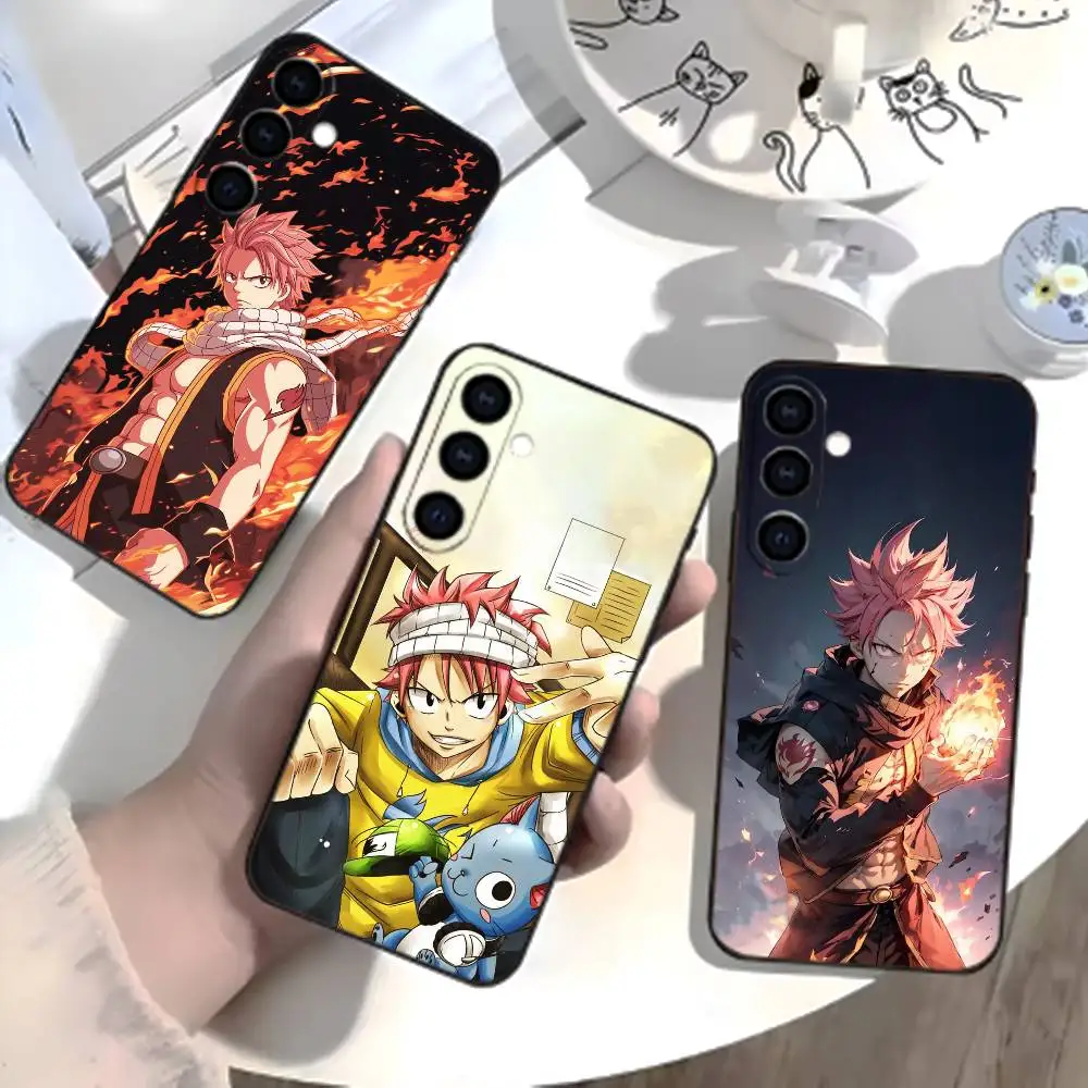 ANIME S-FAIRY TAIL Phone Case For Samsung Galaxy A73,A72,A71,A70,A52,A51 Others Soft Black Cover