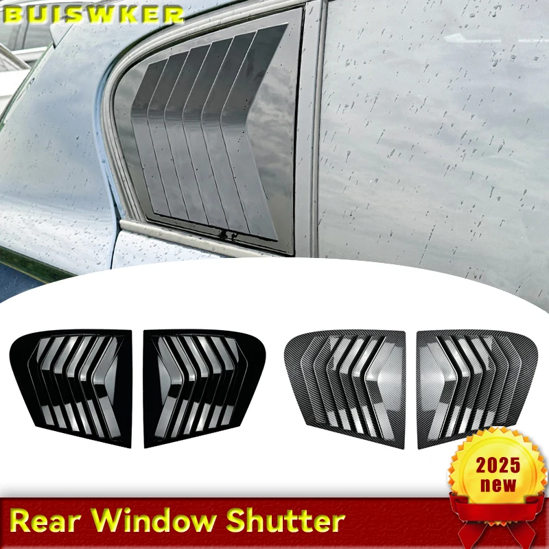 

Для BMW 1 серии F20 118i 120i хэтчбек 2011-2019, автомобильная задняя жалюзи, оконная боковая крышка, накладка, наклейка, вентиляционный совок, ABS, карбон