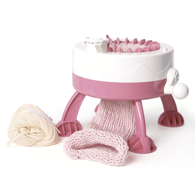 22 Needles DIY Knitting Machine Loop Weaving Loom Weaving Machine Scarf Sweater Hat Socks For Adults Kids