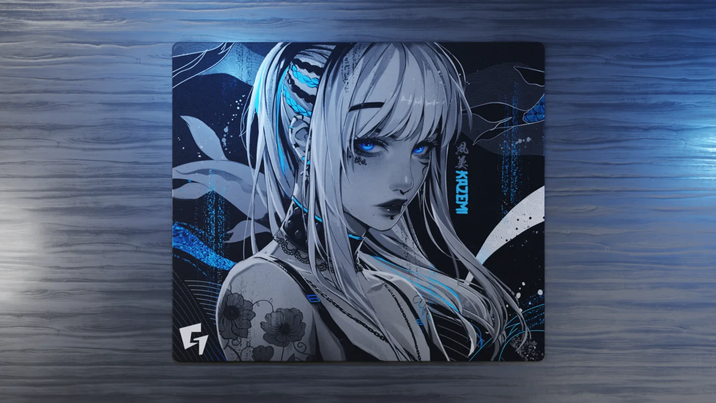 Fearless Mousepad Neutral Smooth XSOFT Gaming Mousepad SlimFlex Primer E-Sports Glass Mouse Pad Custom Valorant CS FPS Gamers