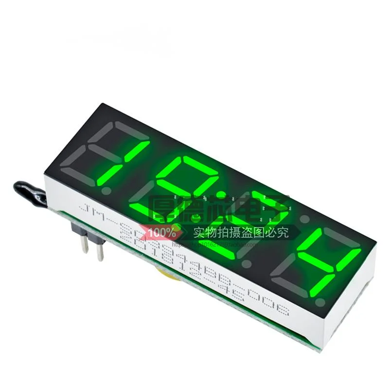 Diymore 3 em 1 R8025 Digital LED Time Clock Temperatura Módulo de Tensão Mini Voltímetro Termômetro para Carro Arduino Eletrônico DIY