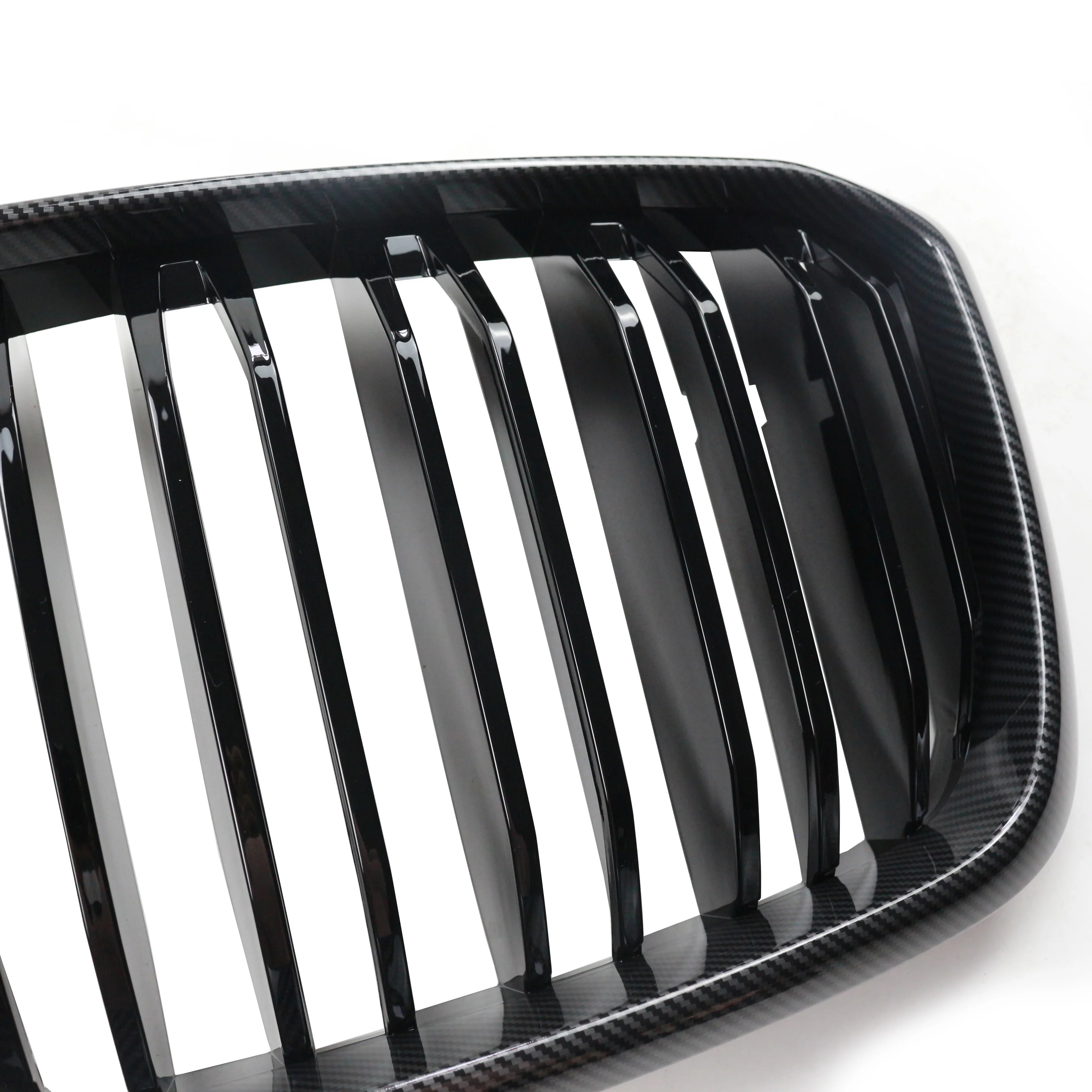 

2022-2023 for G08 Series X3 Durable ABS carbon look Front Car Grille Double Line Design