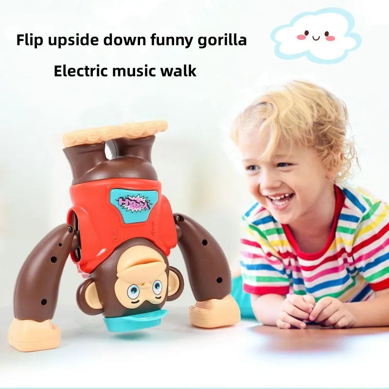 Dancing Tumbling Orangutan Electric Toys, Early Education, Music, Boy, Girl, Company Amused, Holiday Party, Atmosphere Gift