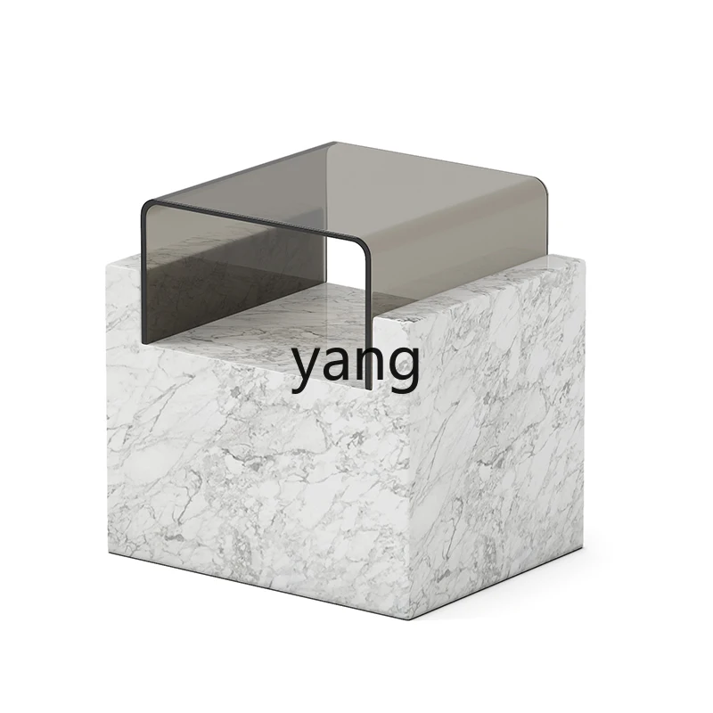 

LMM light luxury minimalist natural marble edge few modern simple living room corner few