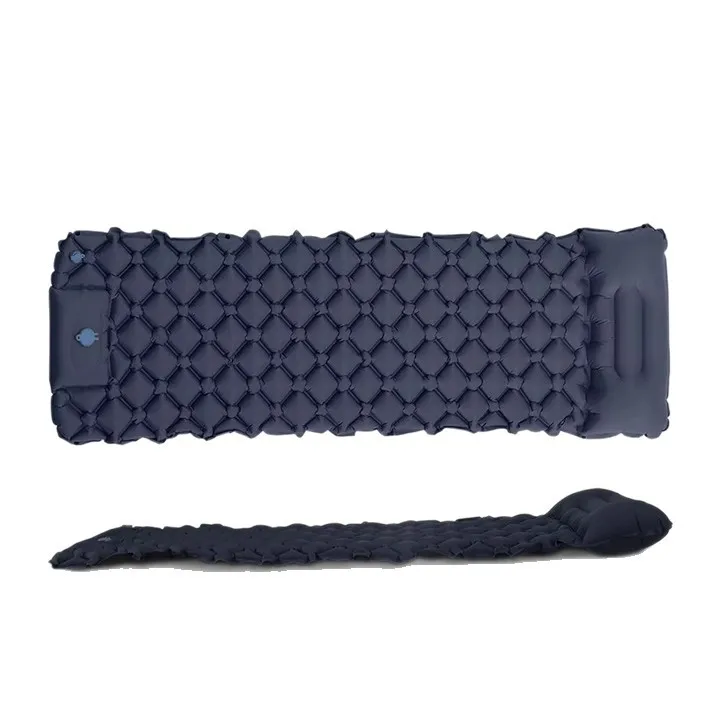 Inflatable Camping Mats Air Mattress With Pillow Outdoor Tourist Sleeping Pad Self-Inflating Mattress For Hiking Climbing