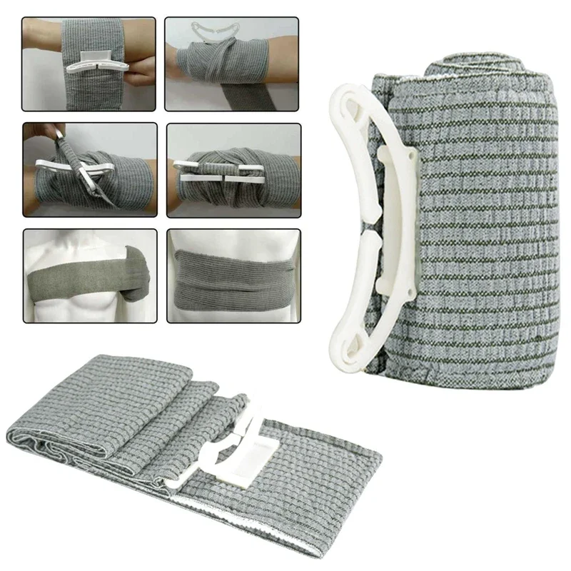 

5pcs 4inch/6inch Bandage Outdoor Sterile Compression for Battle Dressing First Aid IFAK Trauma Emergency Equipment