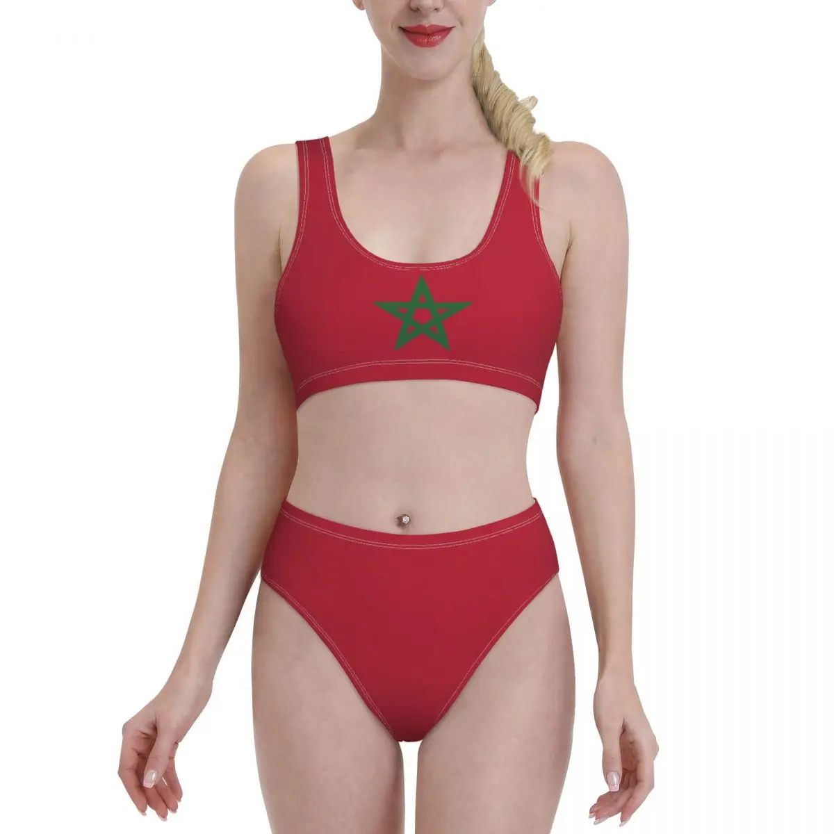 Maroc Feel-Maillot de bain deux pièces pour femme et fille, ensemble de bikini d'été, vêtement de plage