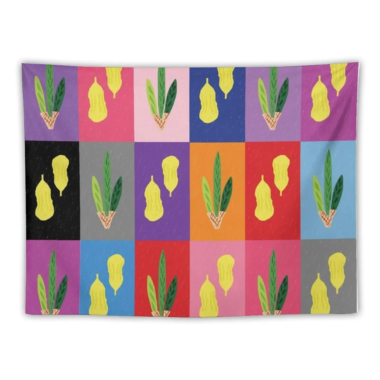 

Lulav and Etrog Pop Art Grid Tapestry Bedroom Decoration Bedroom Decorations Decoration For Bedroom Tapestry