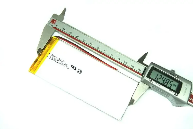 Новый 4056124   аккумулятор 3,7 В полимерный литиевый аккумулятор с сердечником аккумулятор большой емкости 4800 мАч