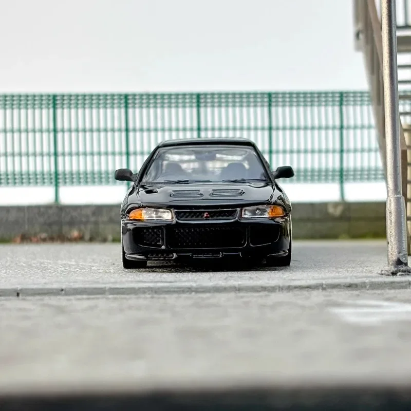 Tarmac Works 1/64 Mitsubishi Lancer GSR Evolution III Legering Speelgoed Motorvoertuig Diecast Metaal Model Geschenken