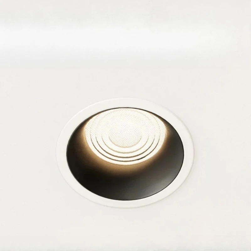 Highlight downlight 2nd generation full spectrum light deep cup anti-glare embedded 75mm living room aisle light