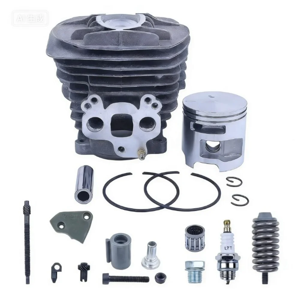 Carburetor H575 Parts Silver Cylinder for piston Kit Easy Installation Seamless Compatibility Improves Power Output