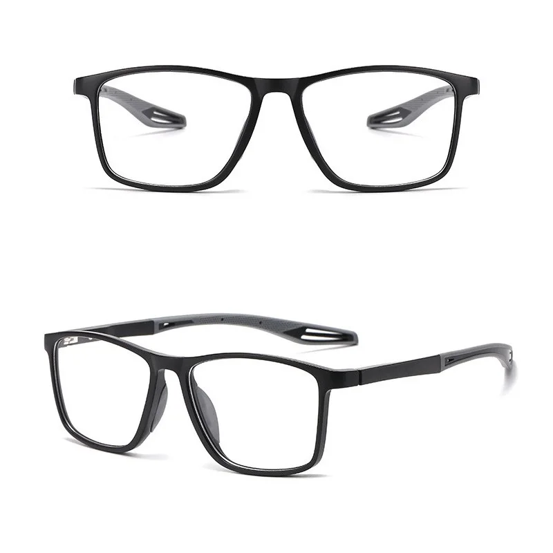 6 in 1 TR Legs Optical Spectacle Big Frame Men Women With 5 Clip On Sunglasses Polarized Magnetic Glasses Eyeglasses Can Custom