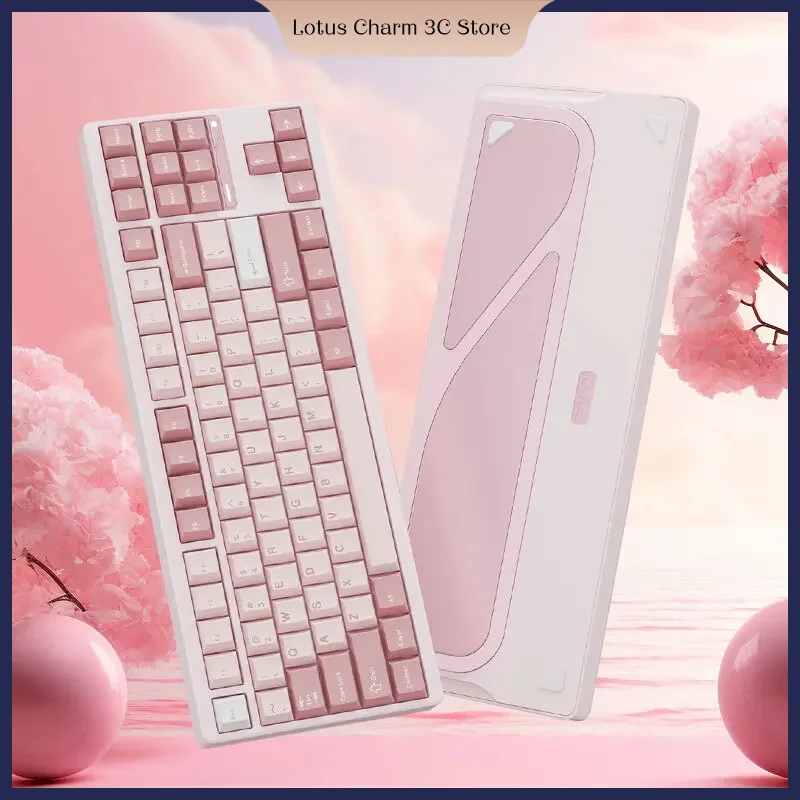 EVO80 Mechanical Keyboard 2.4G Wireless Bluetooth Tri-Mode Keyboard Aluminium Alloy Customized Keyboard Computer Accessory Gifts