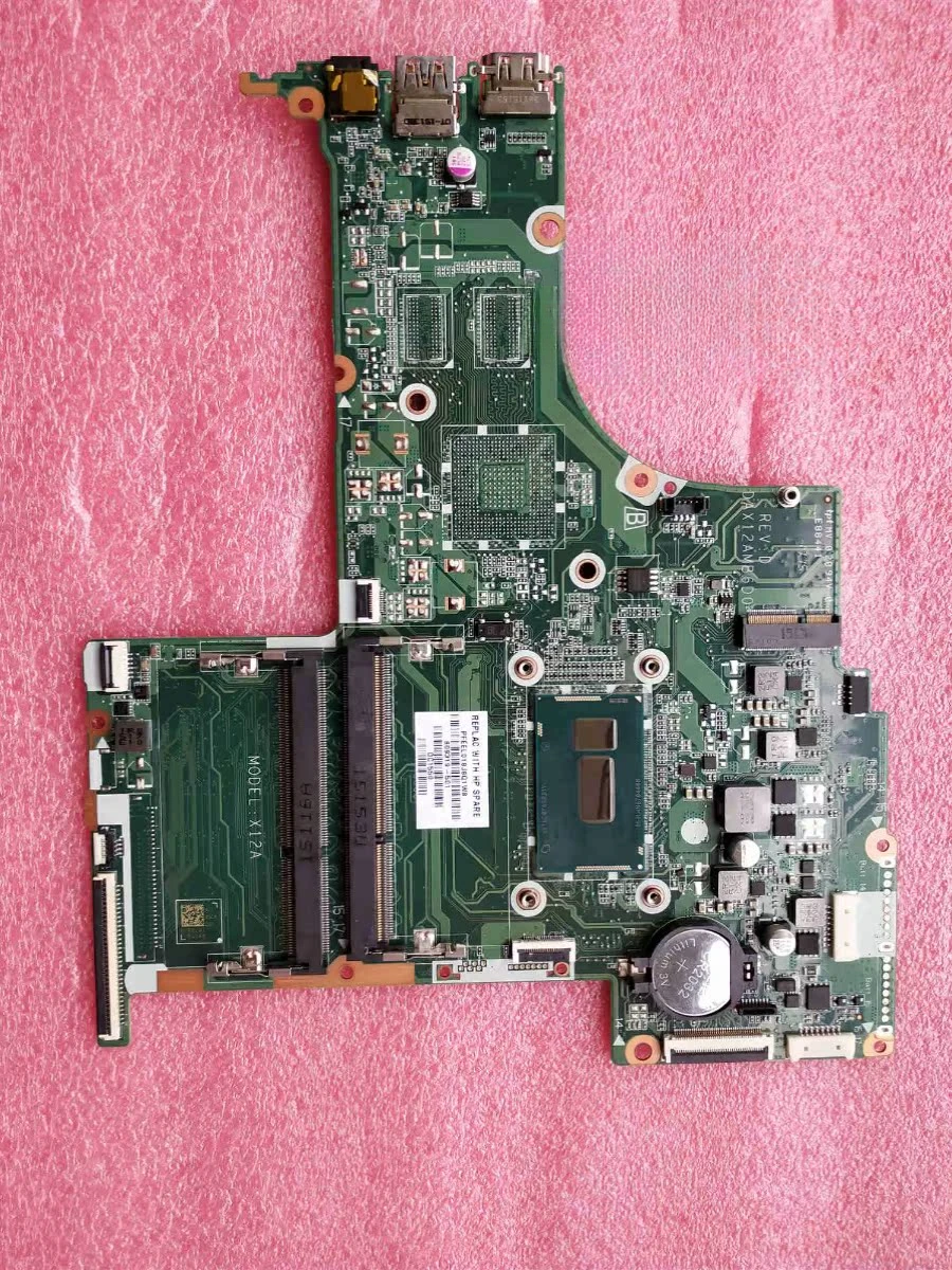 

For HP 17-G Main Board 809319-501 814699-601 Version Number: DAX12AMB6D0 SR23Y