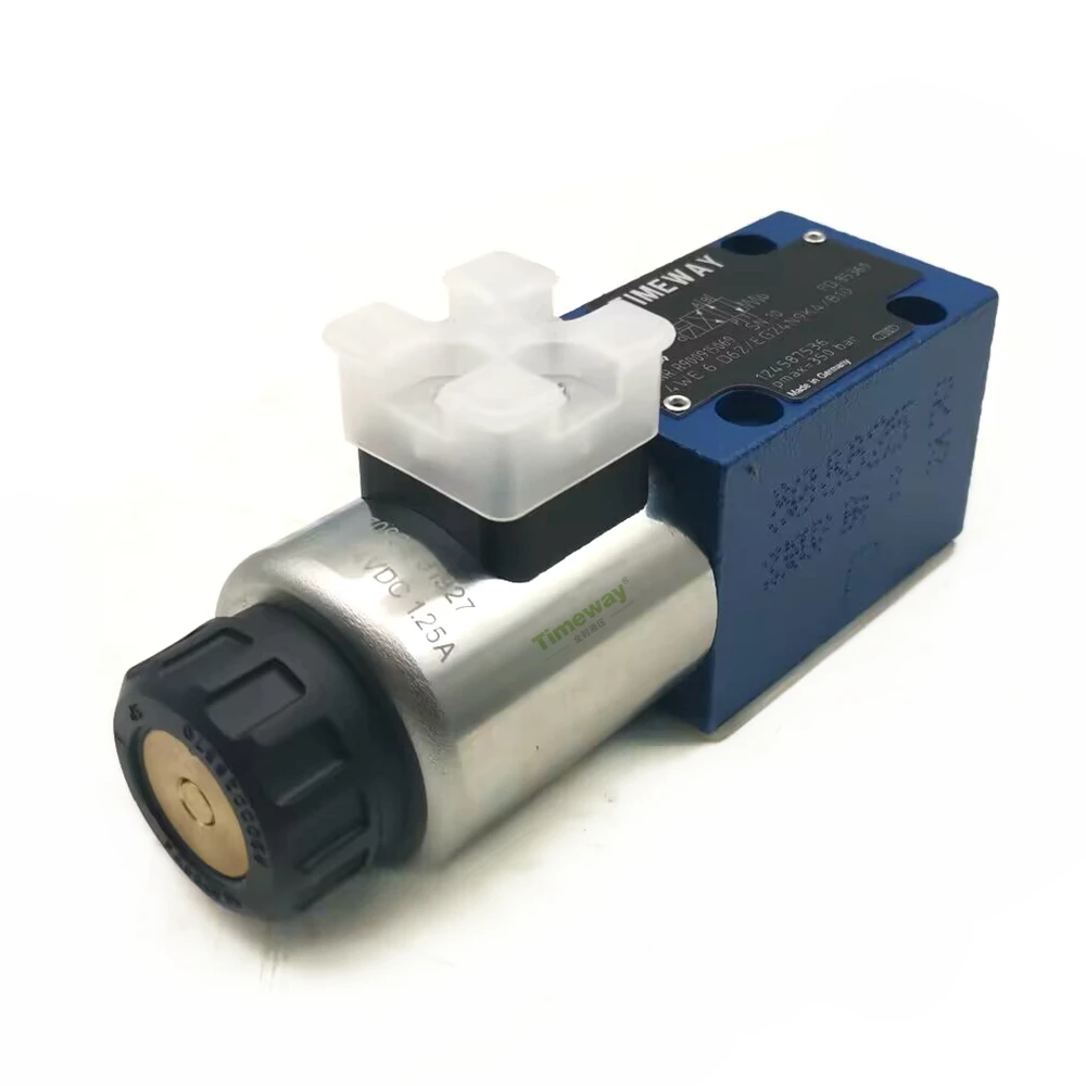4WE6D62 Hydraulic Valve Directional Control Valves R900915069 4WE6D62/EG24N9K4/B10 Hydraulic Solenoid Valve