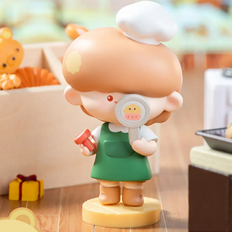 Bread Baobao Brother and Sister Bakery Series Blind Box Guess Bag Toys Doll Cute Anime Figure Desktop Ornaments Gift Collection