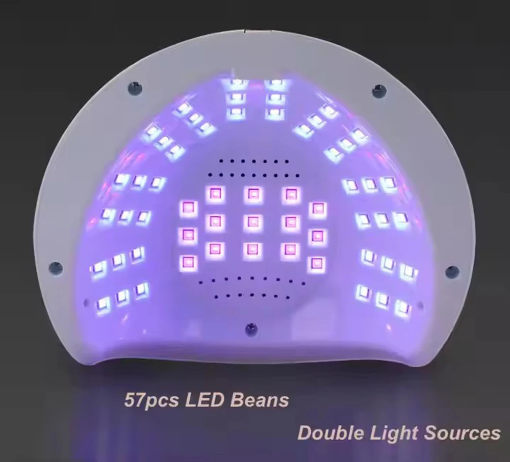 SUN S9 MAX آلة مجفف الأظافر 268 واط UV LED مصباح للأظافر 57 حبة هلام البولندية علاج مصباح مانيكير مع السيارات الذكية الاستشعار مسمار الفن