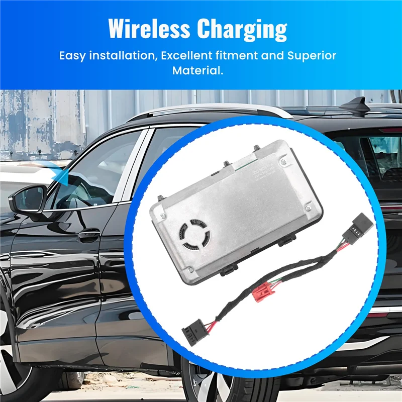 

5CG980611A для VW Golf Mk7 Passat B8 T-Roc Jetta Arteon Tiguan Mk2, автомобильная беспроводная зарядка 5CG 980 611 A