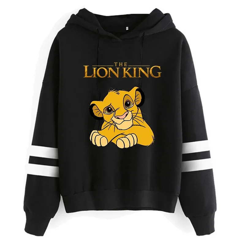 2024 New in Cute Hakuna Matata Hoodie Disney The Lion King Sweatshirt Women Clothes Hoody Famale Hoodies Kawaii