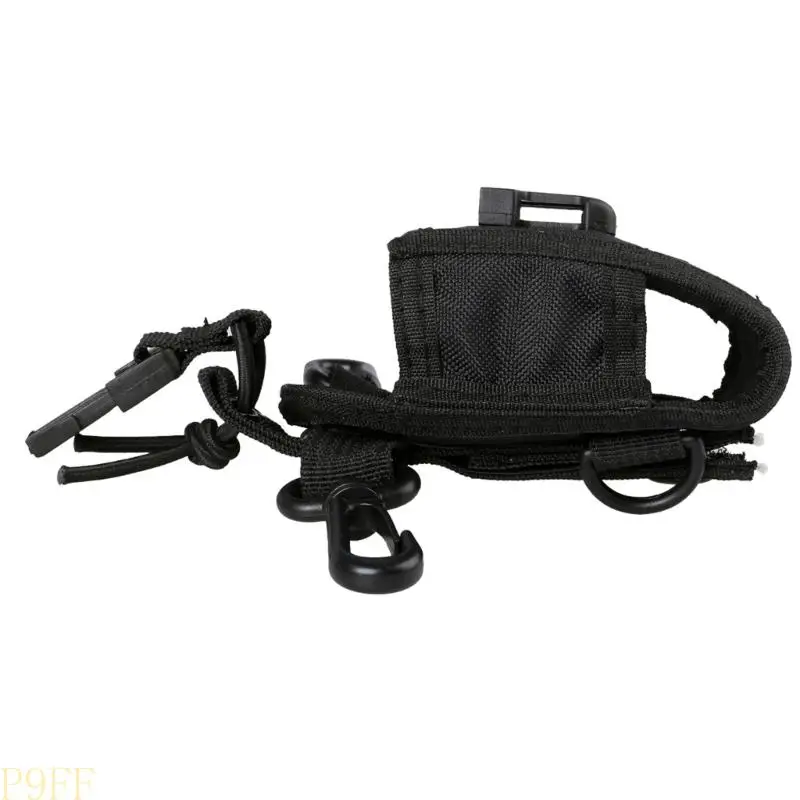 CS1W Zwei -Wege -Funkhalter -Holster tragbarer Gürtelbeutel Nylon -Gürtelbeutel