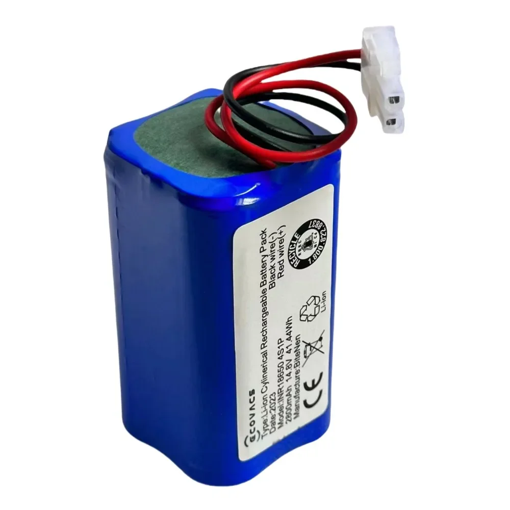 14.8V 2800mAh Proa9 V7S V7 iLife 4ICR19/65, Genio Deluxe 500 iLife V50 Pro robotická baterie