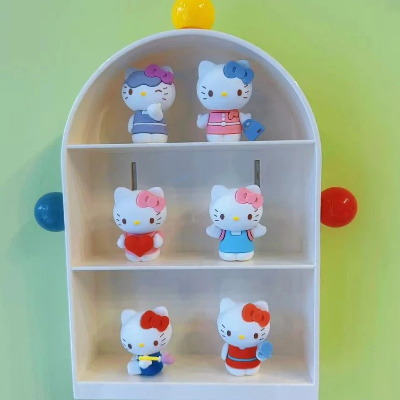 

New Product In Stock Love Kt Cat Cute Girl Heart Blind Box Handmade Toy Desktop Decoration Birthday Surprise Gift Souvenir