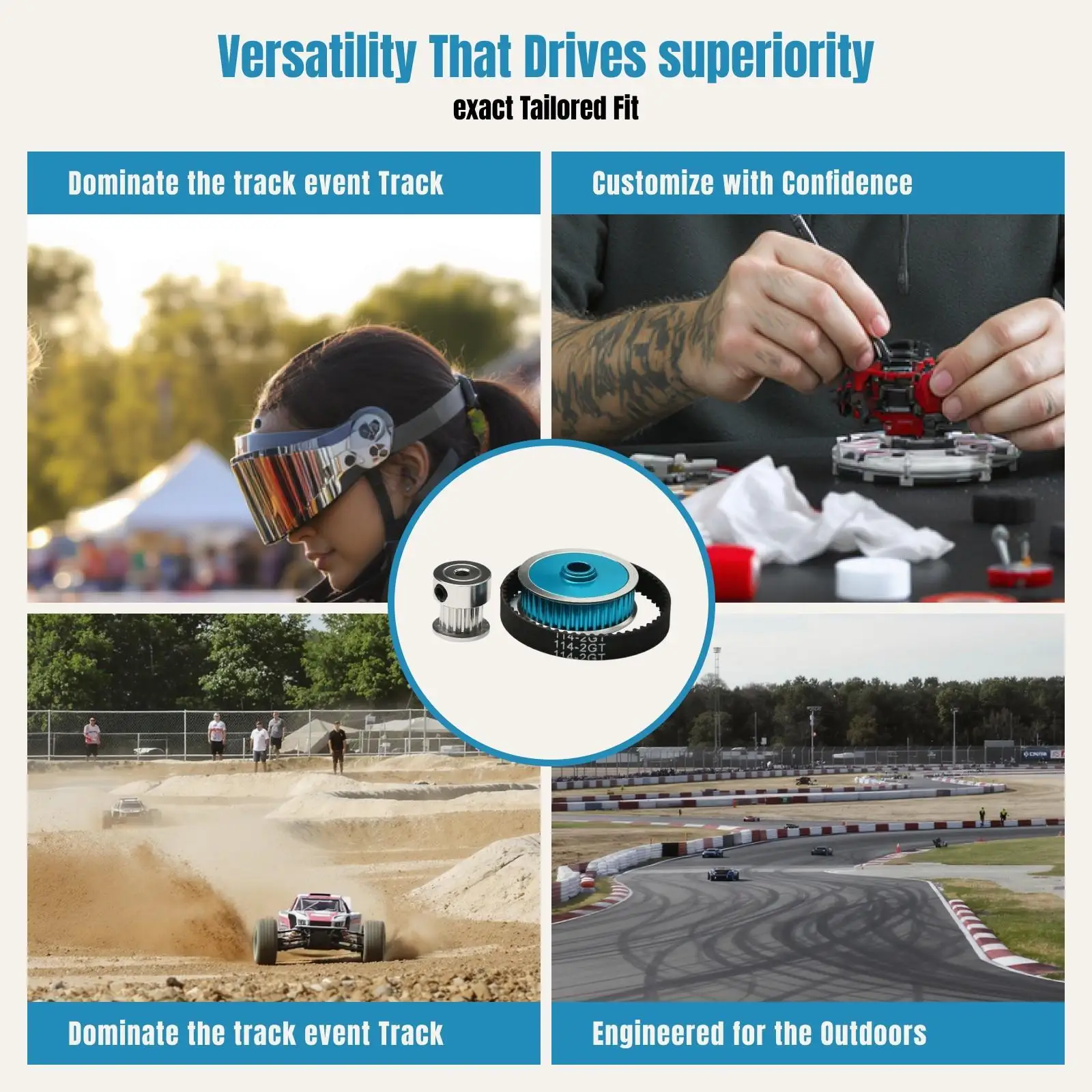 RC Car RC Upgrade Part Premium Assembly Car Accessories Modification TT02