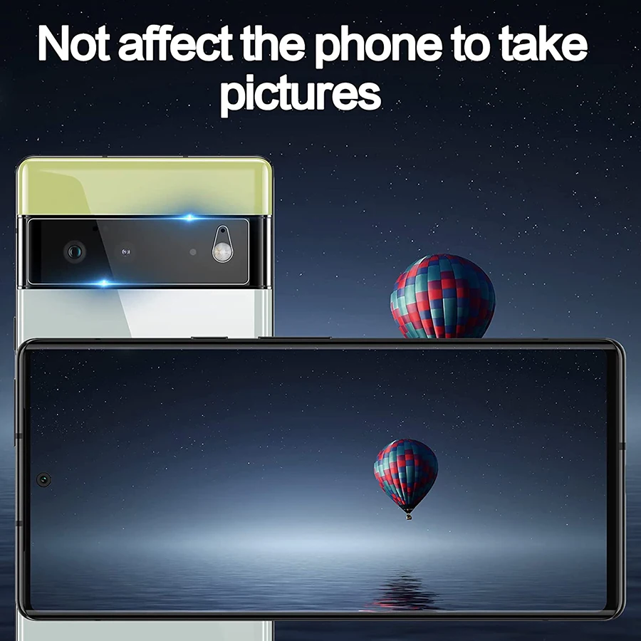 50 Pack for Google Pixel 7a Pro Camera Lens Protector Premium 9H Tempered Glass Camera Lens Cover Google Pixel 6 6.4 Inch 2021