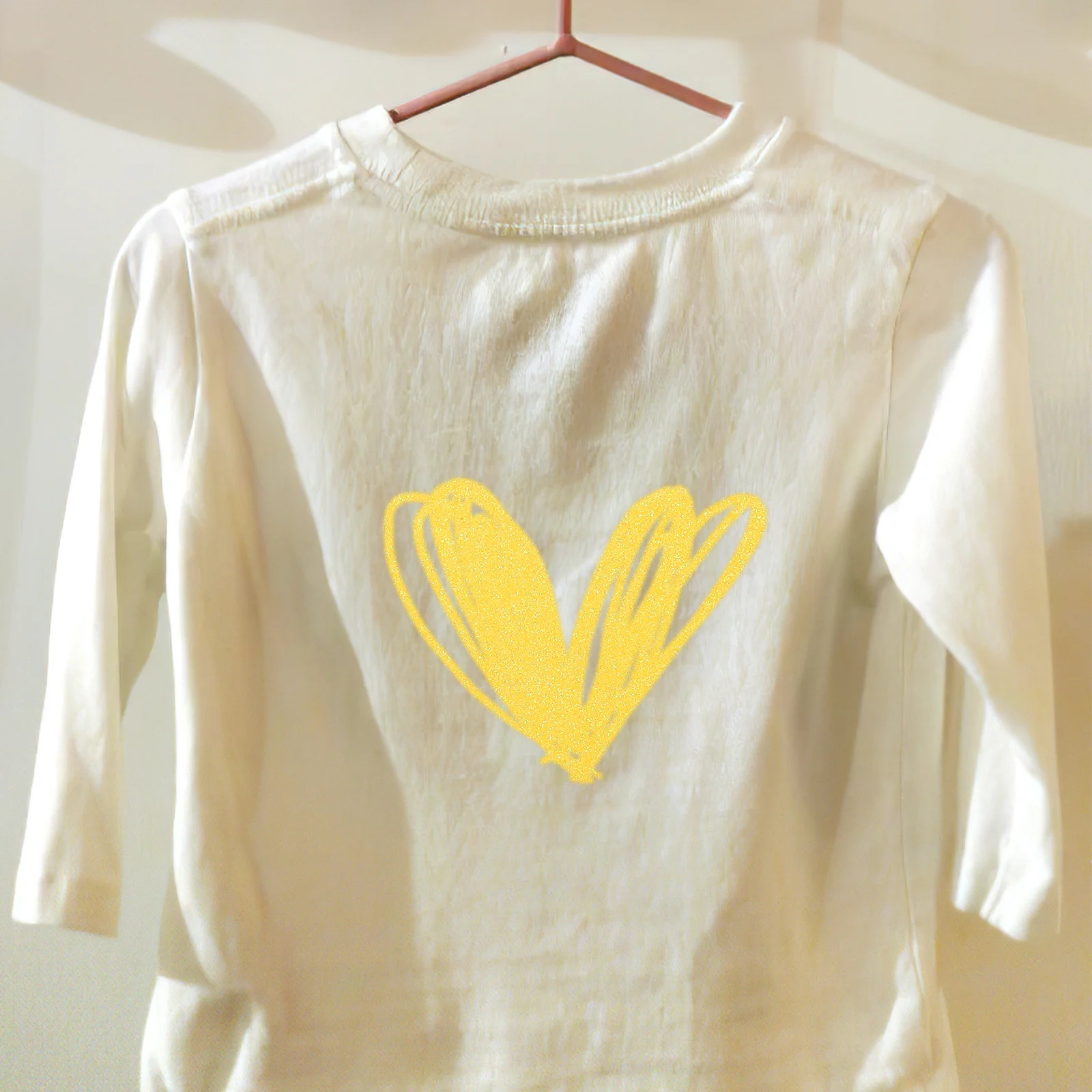 

1 Sheet Night Glow Glitter Vinyl Heat Transfer Film Htv Vinyl Heat Press Iron on for DIY Clothes T-Shirts Glitter