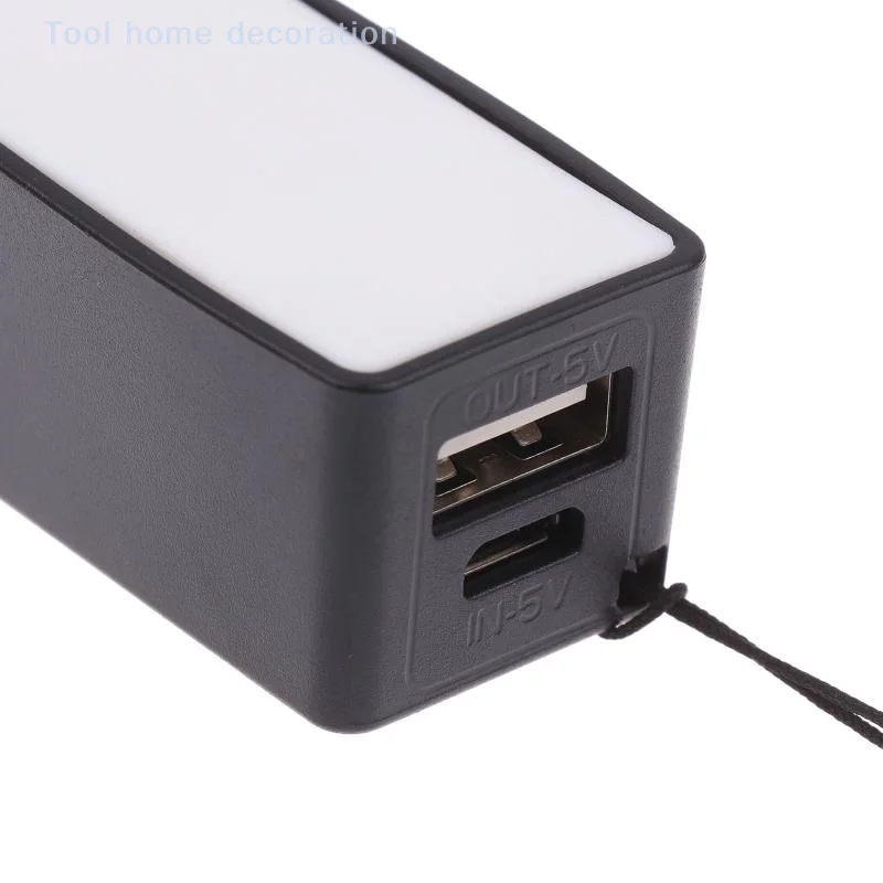 Wytrzymały zestaw obudów na baterie 18650; Przenośna ładowarka USB; Wybierz z pakietów po 1/3/5 sztuk.