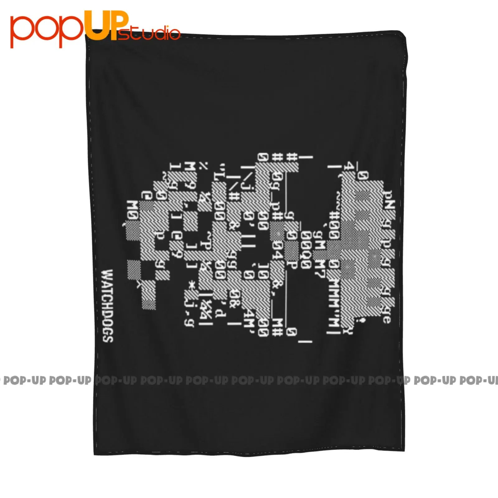Watch Dogs Ascii Skull Ubisoft Hacker Action Gamer Ultra-Soft Blanket Quilt Winter Sofa Cover Bed Covers