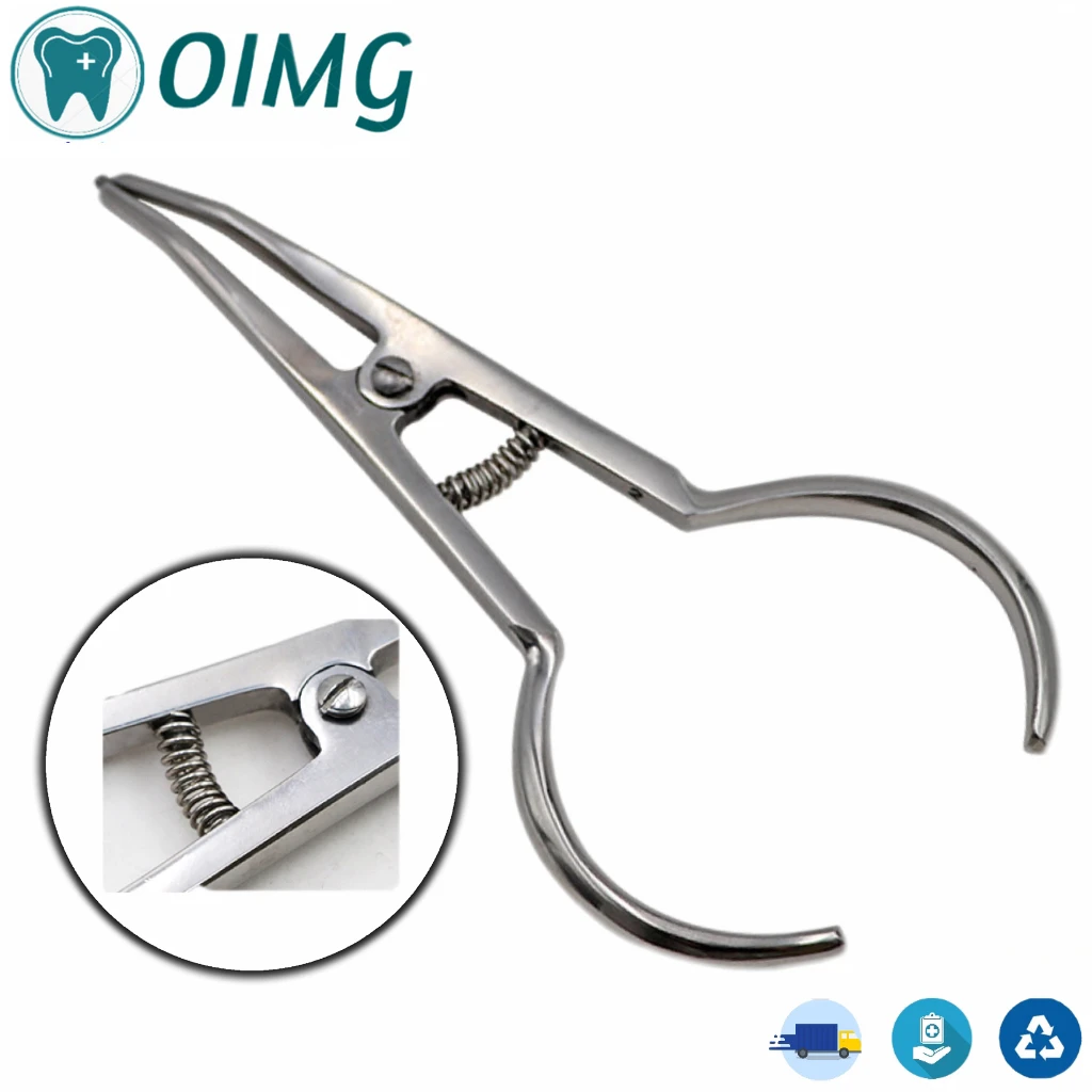 Dental Ring Placed Pliers Dental Tools Arranged Rubber Clamp Separator Circle Pliers Elastic Ligature Ties Forceps Dental Tools