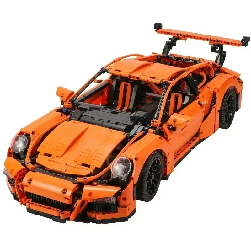 Compatible 42056 MOC Bricks 911 GT3 RS Technicial Car Toys Boys Christmas Gift Kids Constructor Model Building Blocks for Adults