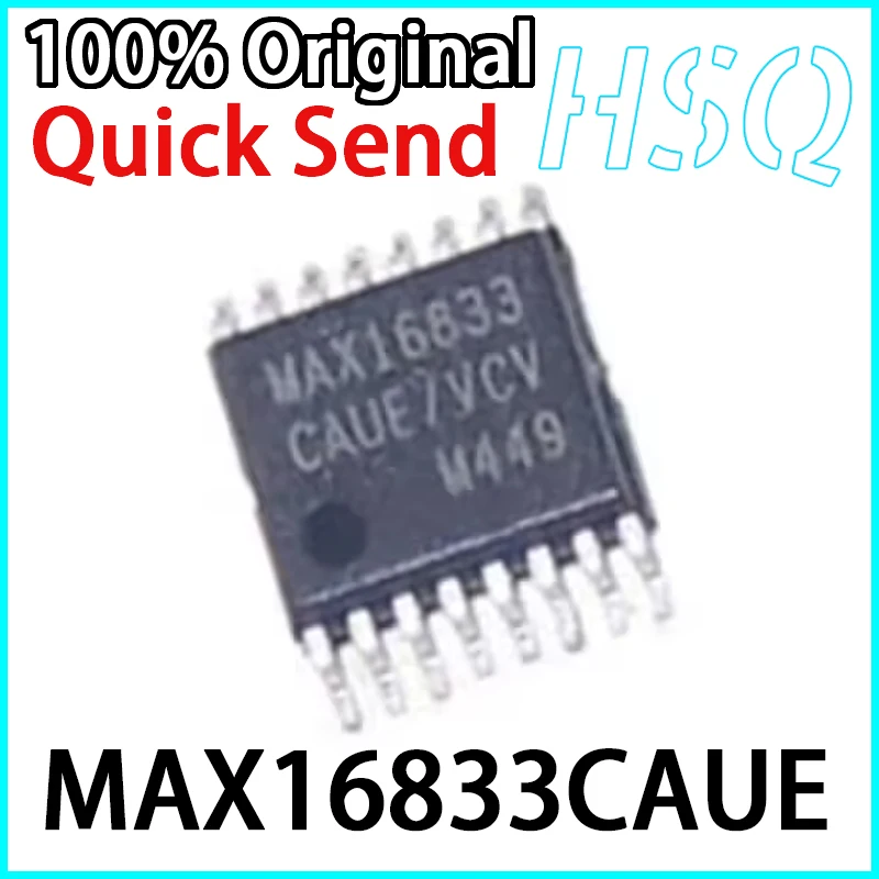 

1PCS MAX16833 MAX16833CAUE LED Driver Chip TSSOP-16 Brand New in Stock in Stock