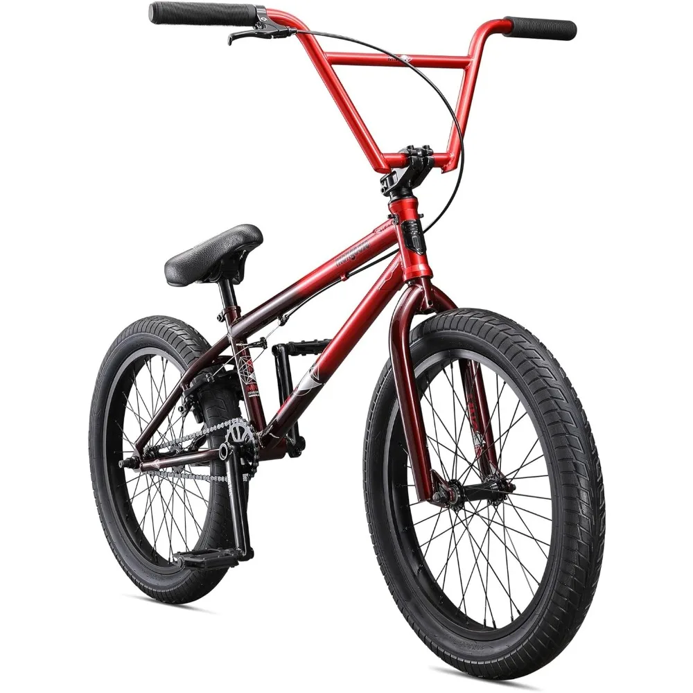 

Legion Freestyle BMX Bike for Advanced-Level or Professional Riders, Adult Men Women, 4130 Chromoly Frame, and 20-Inch Wheels