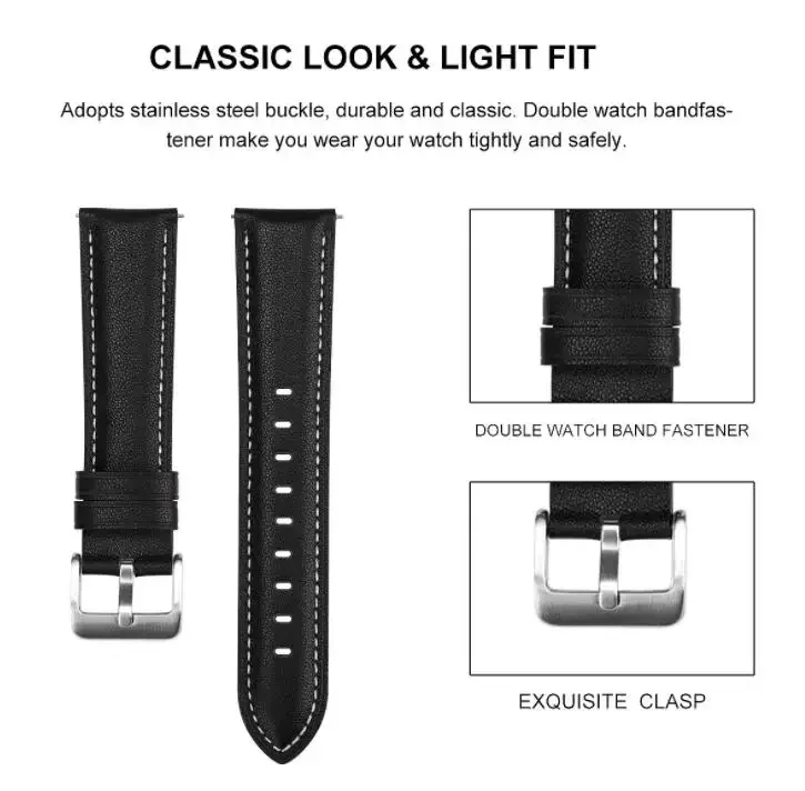 حزام جلدي لساعة Xiaomi Redmi Watch 2 Lite سوار جلدي لساعة mi Watch Lite ملحقات الساعة الذكية حزام بديل