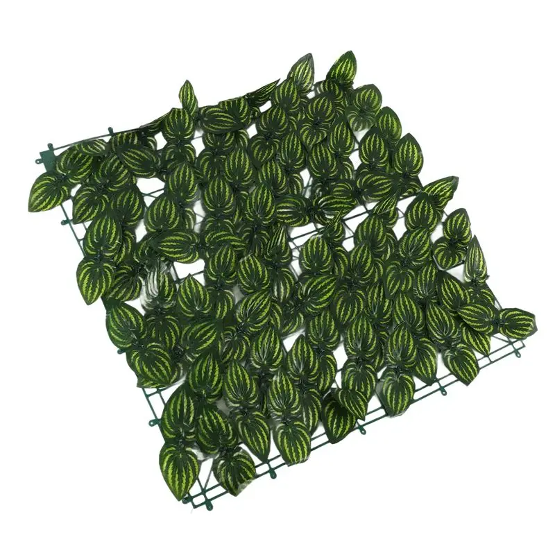 A74E-Green Leaf Fence Panels Privacy Fence Screen For Home Garden Yard Decoration Outdoor Wall Decor