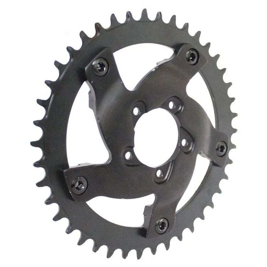 42T 44T 46T 48T 52T Chainring Chain Wheel Guard Sprocket Chainwheel for Bafang BBS01B BBS02B BBS01 BBS02 BBSHD Mid Drive Motor