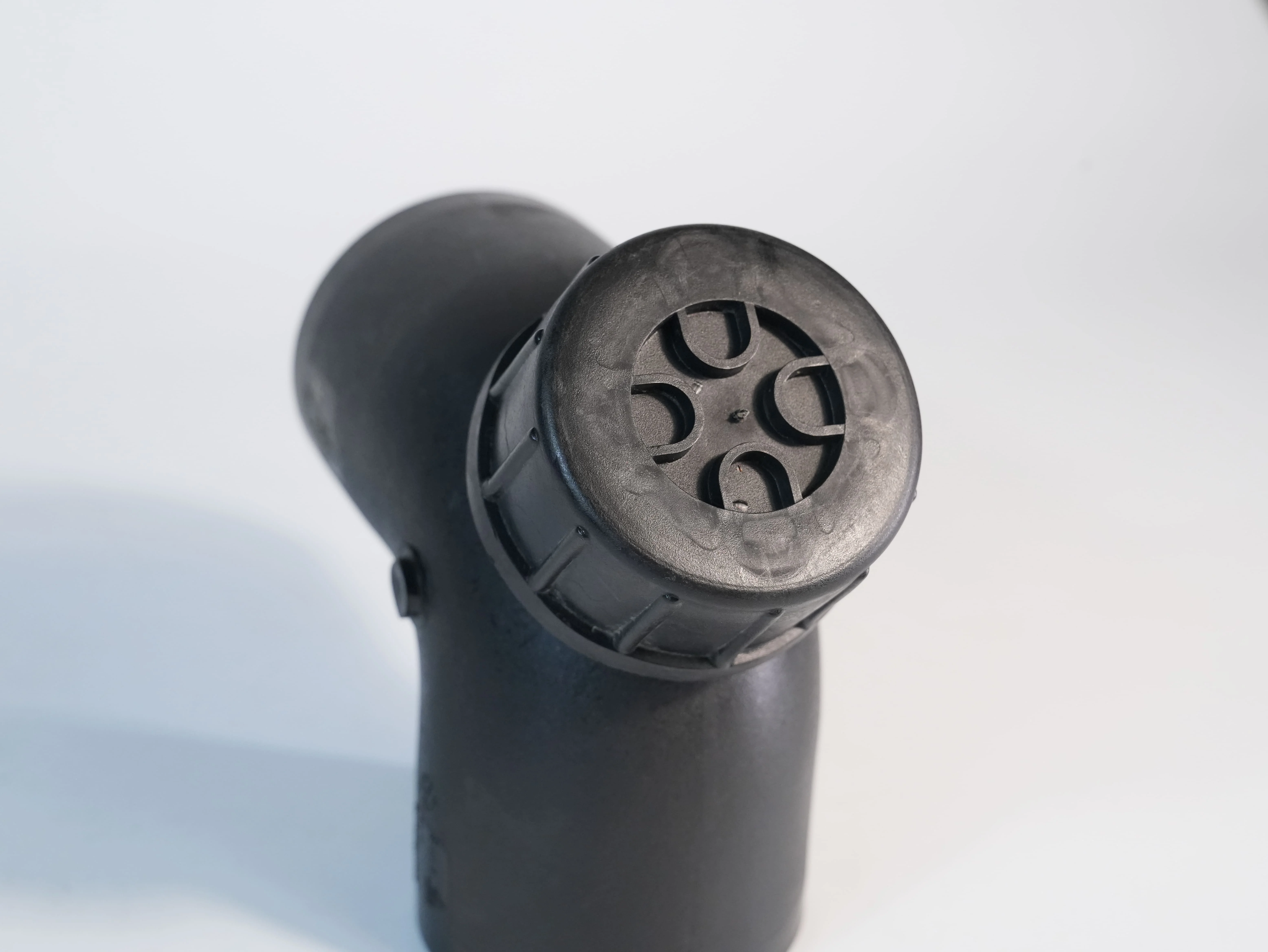 Corrugated 2 Inch Pn16 165Mm Male Adaptor Drainage Quick 45 90 Degree Elbow Adapter Tube Joint Plastic Hdpe Pipe Fittings