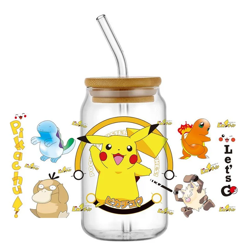 

popular cartoon elf design UV DTF Stickers Waterproof Decals For 16oz Tumblers Glass Cup Wrap Home decoration