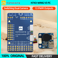 MATEK Mateksys H743-WING V3 Flight Controller FC Dual Camera Input Built-in OSD 3-8S LiPo For RC FPV Fixed-Wing Drone Multirotor