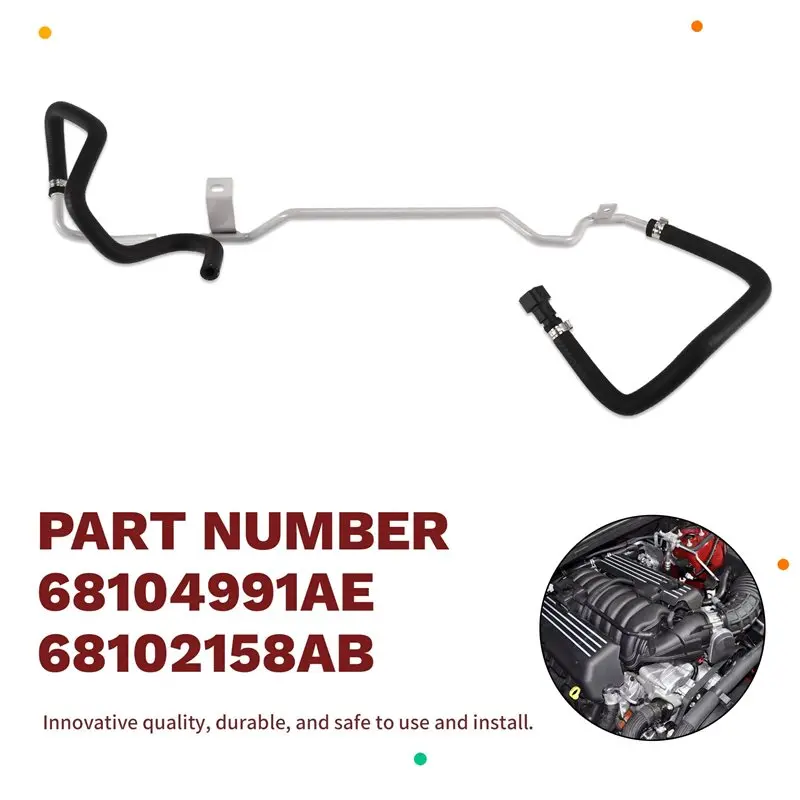 NEW HOT in Stock-2X Coolant Bottle Water Pipe Water Supply Pipe 68104991AE 68102158AB 53344765 For Jeep Cherokee Chrysler 200