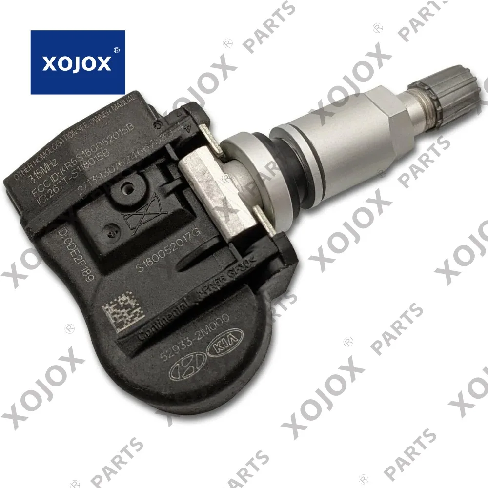 

XOJOX OEM 52933-2M000 Датчик контроля давления в шинах — клапан TPMS / 529332M000 Заменяет 529331M00