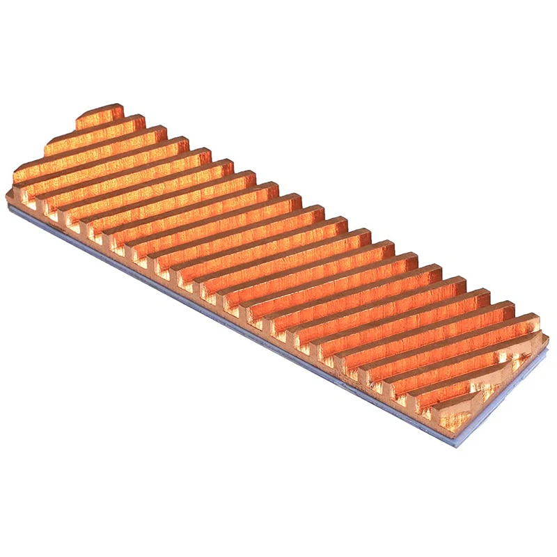 Copper Heat Sink for M.2 SSD 2280 PCI-E NVME NGFF M2 with Thermal Pad Computer Cooler PC Notebook Radiator Laptop Heatsink