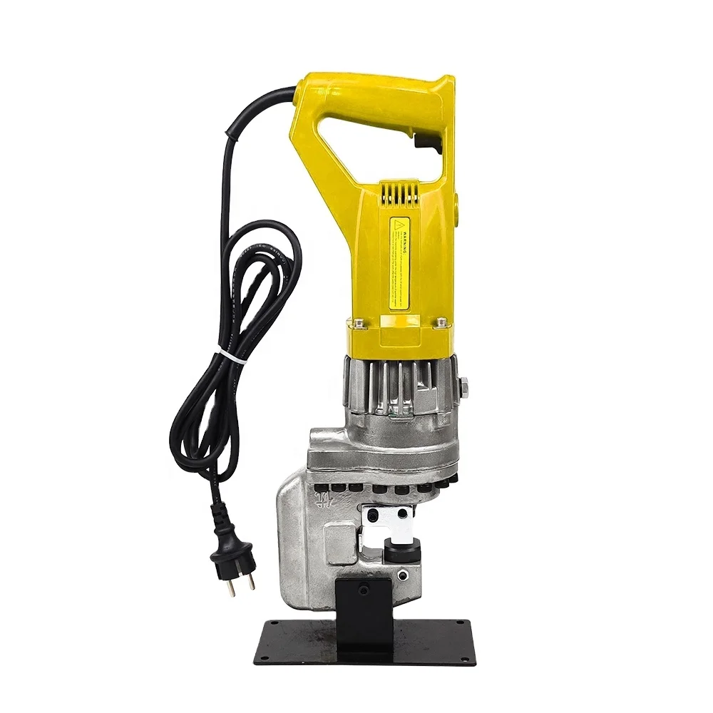 

MHP-20 Electric Hydraulic Hole Puncher - Punching Thickness up to 1/4"(6 Mm) in Mild Structure Steel, Includes 5 Sets Punch/Die