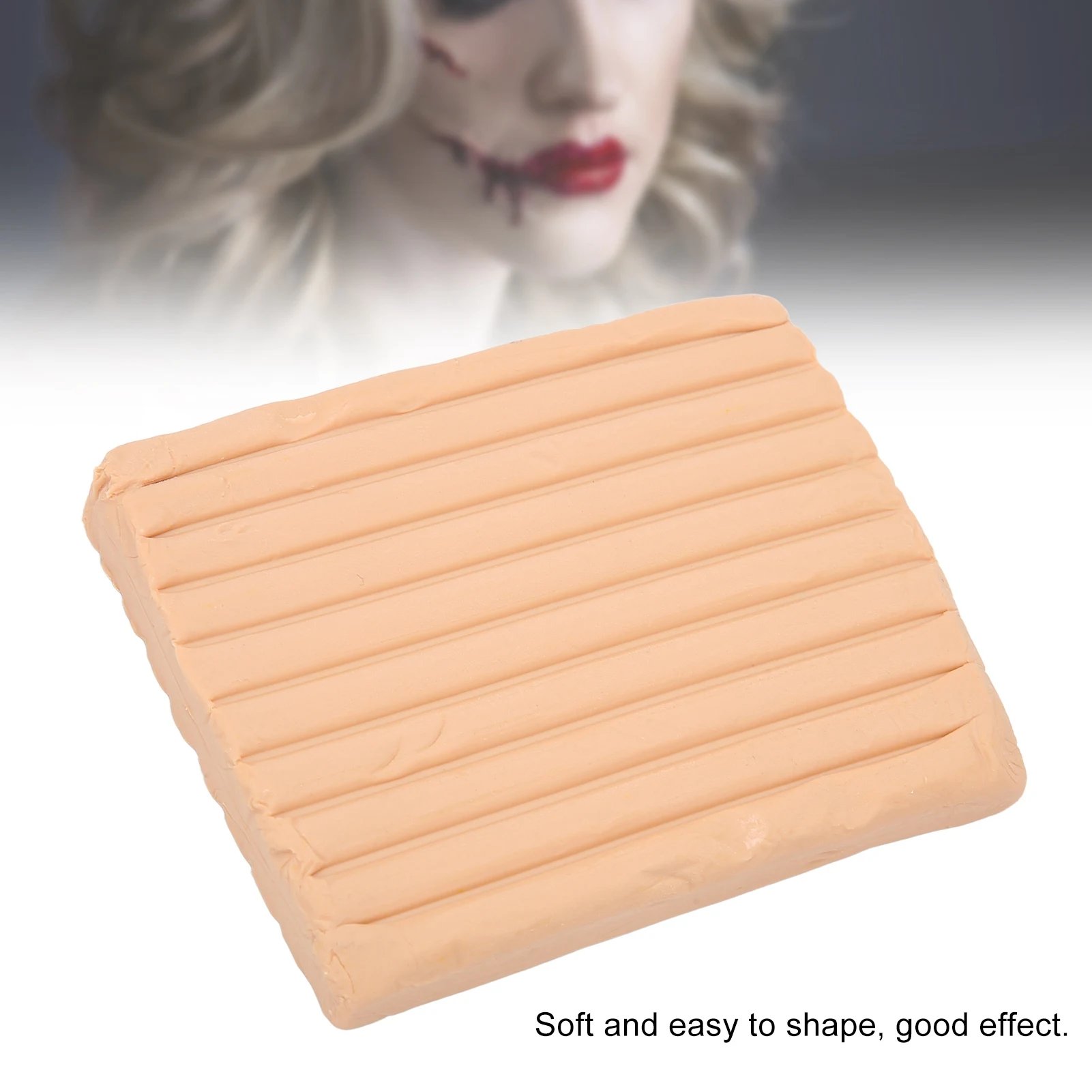 ماكياج الطين ندوب ماكياج تأثير الجرح مستحضرات التجميل الطين النحت الطين النمذجة اللحم الملونة الوجه النحت للسينما والتلفزيون