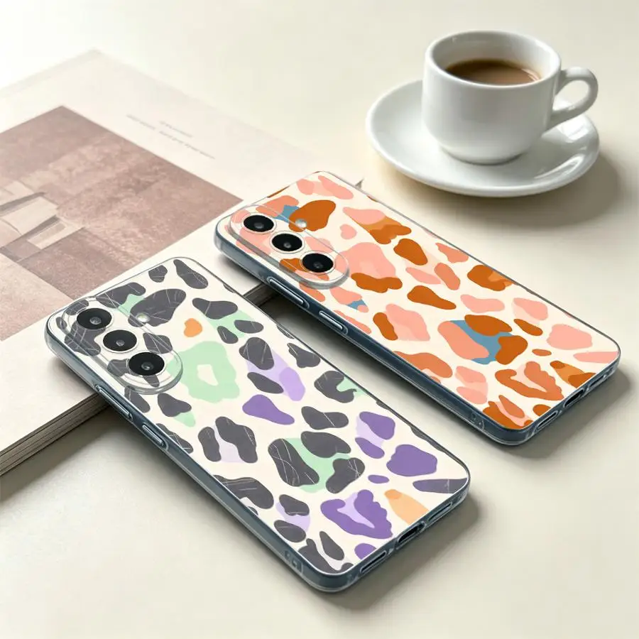 Giraffe Print Phone Cover Case for Samsung Galaxy A54 A15 A36 A27 A25 A51 A14 A16 A33 A52 A26 A24 A52 A31 A34 A35 A55 A23 A56