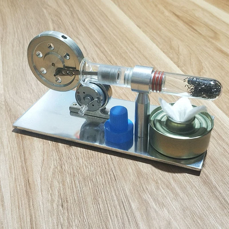 Single Cylinder Model Of Stirling Engine Steam Engine Model Physics Experiment Model