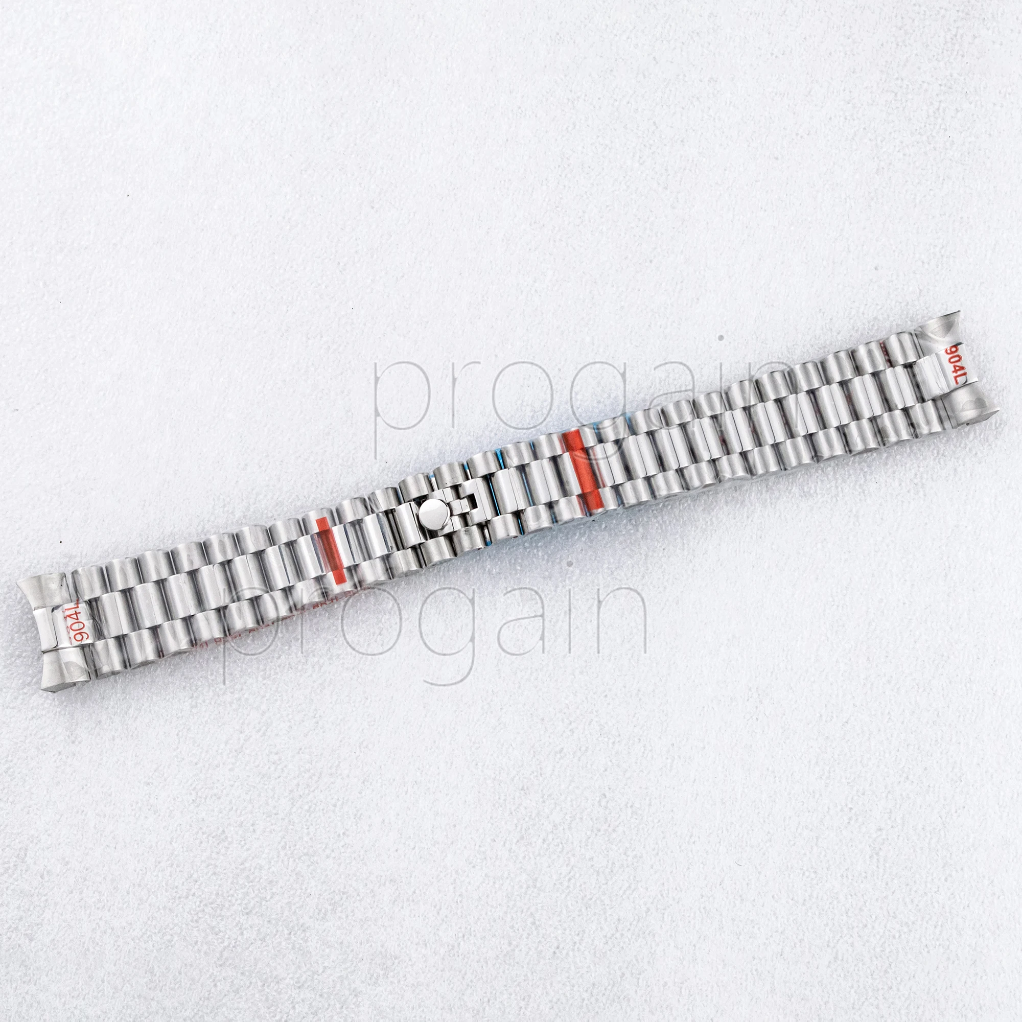 20mm President Strap Watch Bracelet Replacement Gold Silver Stainless Steel fit Watch Case Parts Accessories MOD